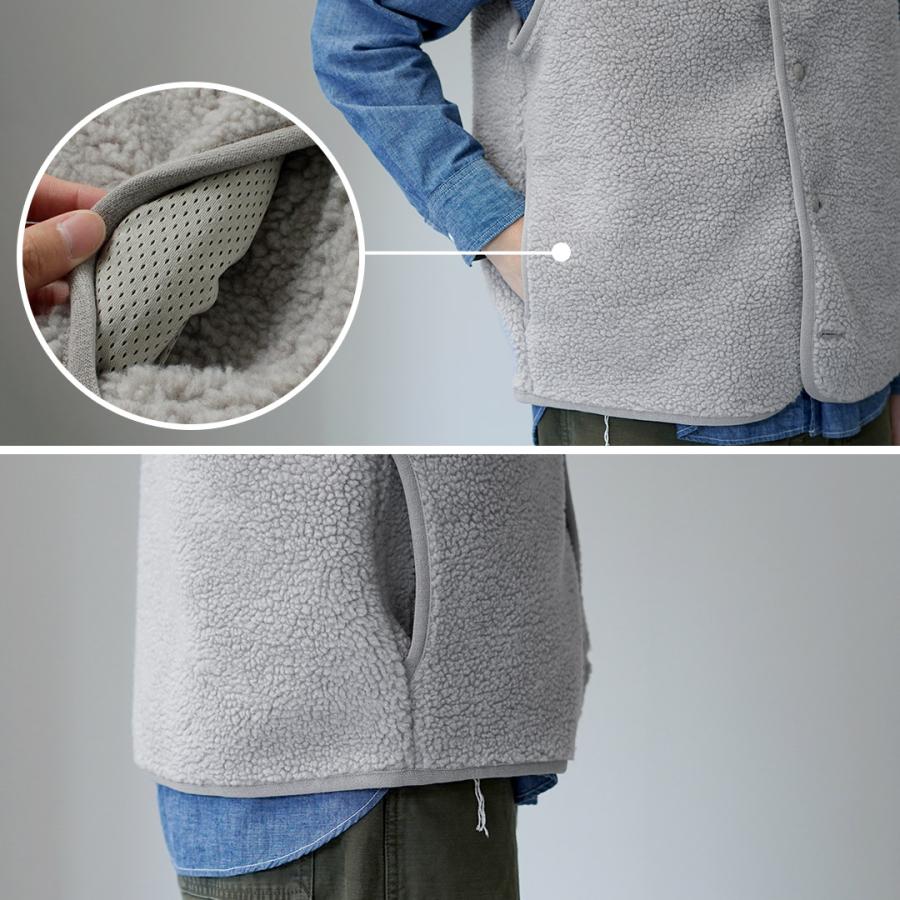 VINCENT ET MIREILLE（ヴァンソン エ ミレイユ） ボアベスト ソリッド