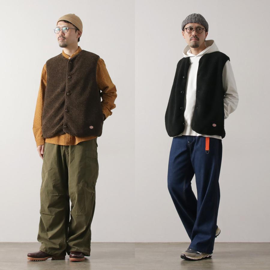 VINCENT ET MIREILLE（ヴァンソン エ ミレイユ） ボア ベスト / メンズ 保温 BOA VEST