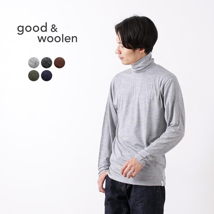 Good Woolen グッドアンドウーレン スーパーファインメリノ タートルネック Tシャツ メンズ 日本製 Rococo Paypayモール店 通販 Paypayモール