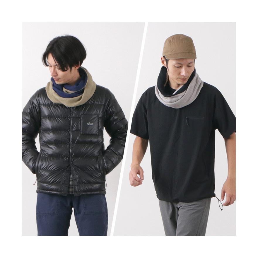 ROCOCO（ロココ） 別注 2トーン スヌード リバーシブル 今治マフラー