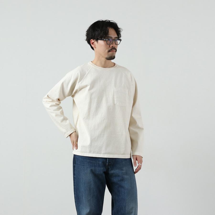 GOOD ON（グッドオン） カラー別注 ヘビー ラグラン ポケット Tシャツ