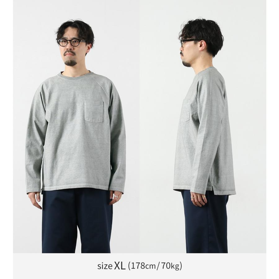 GOOD ON（グッドオン） カラー別注 ヘビー ラグラン ポケット Tシャツ