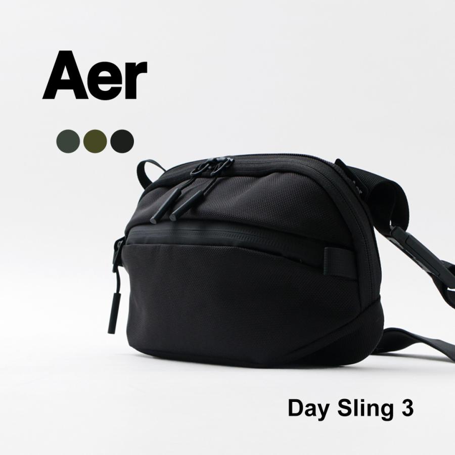 値下げしました Aer（エアー）Day Sling 3 BLACK ボディバッグ-