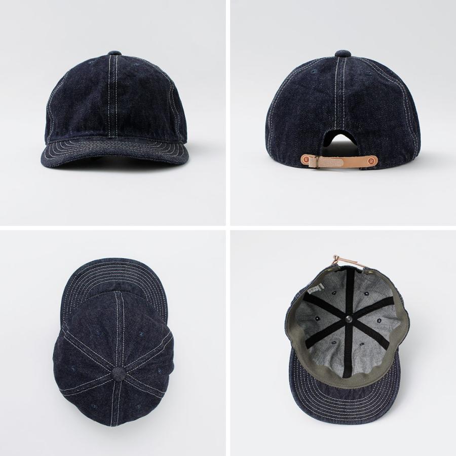 HIGHER（ハイアー） セルヴィッチ デニムキャップ ワンウォッシュ / メンズ レディース 帽子 日本製 HT18006 SELVEDGE DENIM CAP | HIGHER（ファッション） | 13