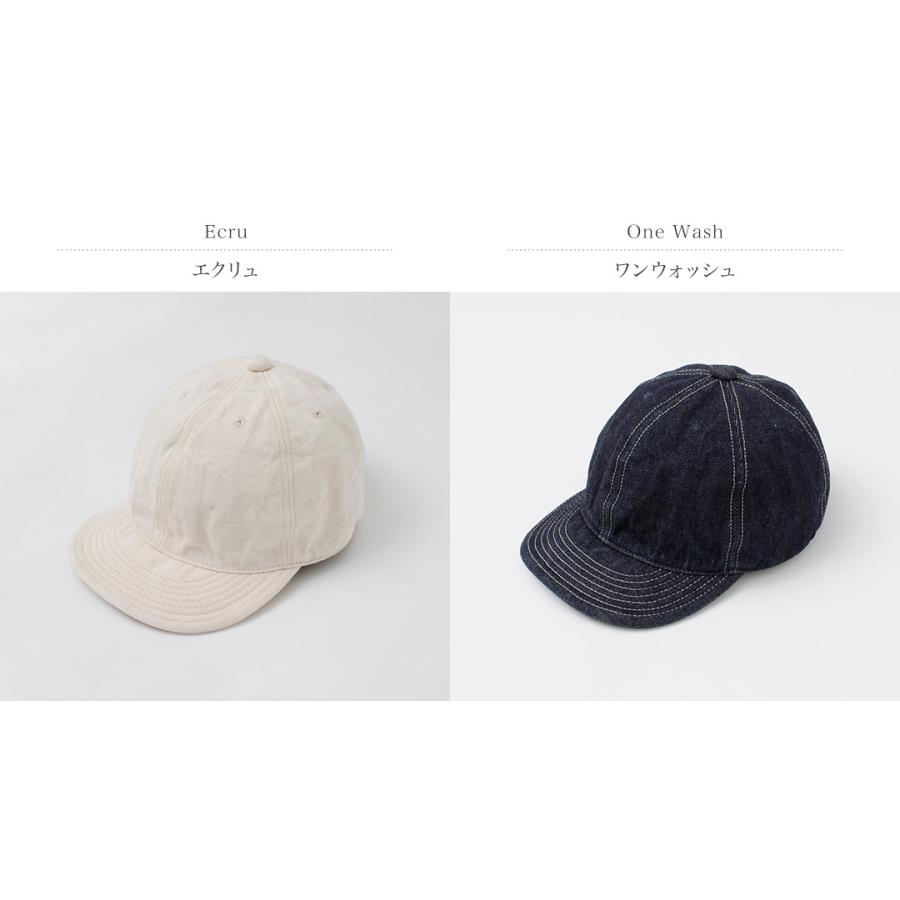 HIGHER（ハイアー） セルヴィッチ デニムキャップ ワンウォッシュ / メンズ レディース 帽子 日本製 HT18006 SELVEDGE DENIM CAP | HIGHER（ファッション） | 03