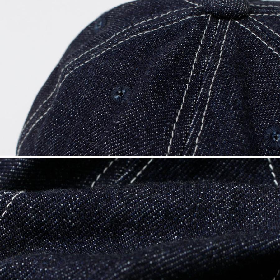 HIGHER（ハイアー） セルヴィッチ デニムキャップ ワンウォッシュ / メンズ レディース 帽子 日本製 HT18006 SELVEDGE DENIM CAP | HIGHER（ファッション） | 07
