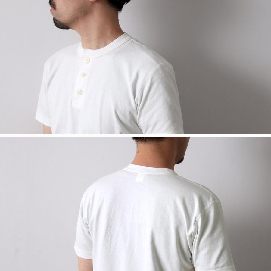 BARNS OUTFITTERS BARNS（バーンズ） ヘンリーネック 半袖 T