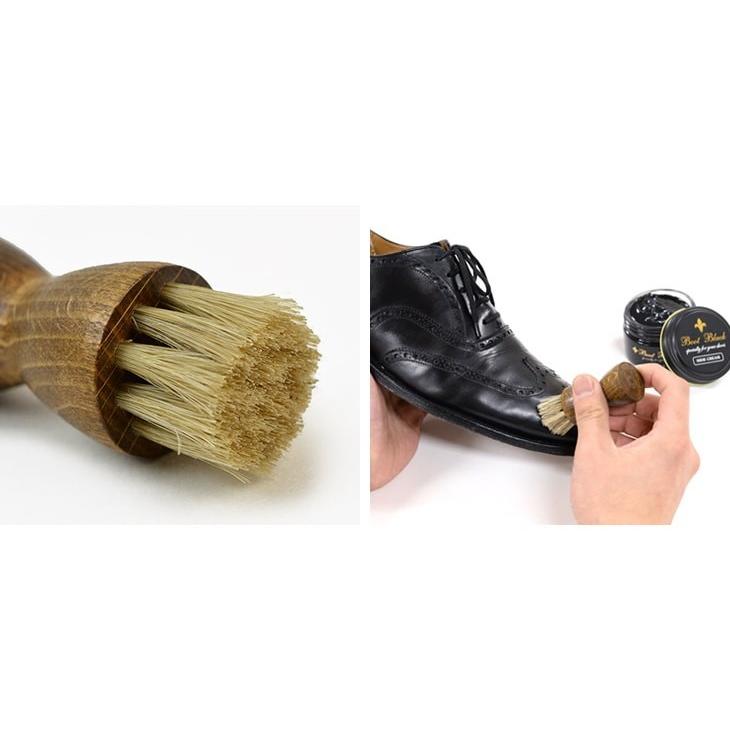 COLUMBUS（コロンブス） ジャーマンブラシ NO.8 豚毛 / ドイツ製 / クリーム塗布用 / ツヤだし / ホコリ落とし / 汚れ落とし | COLUMBUS | 04