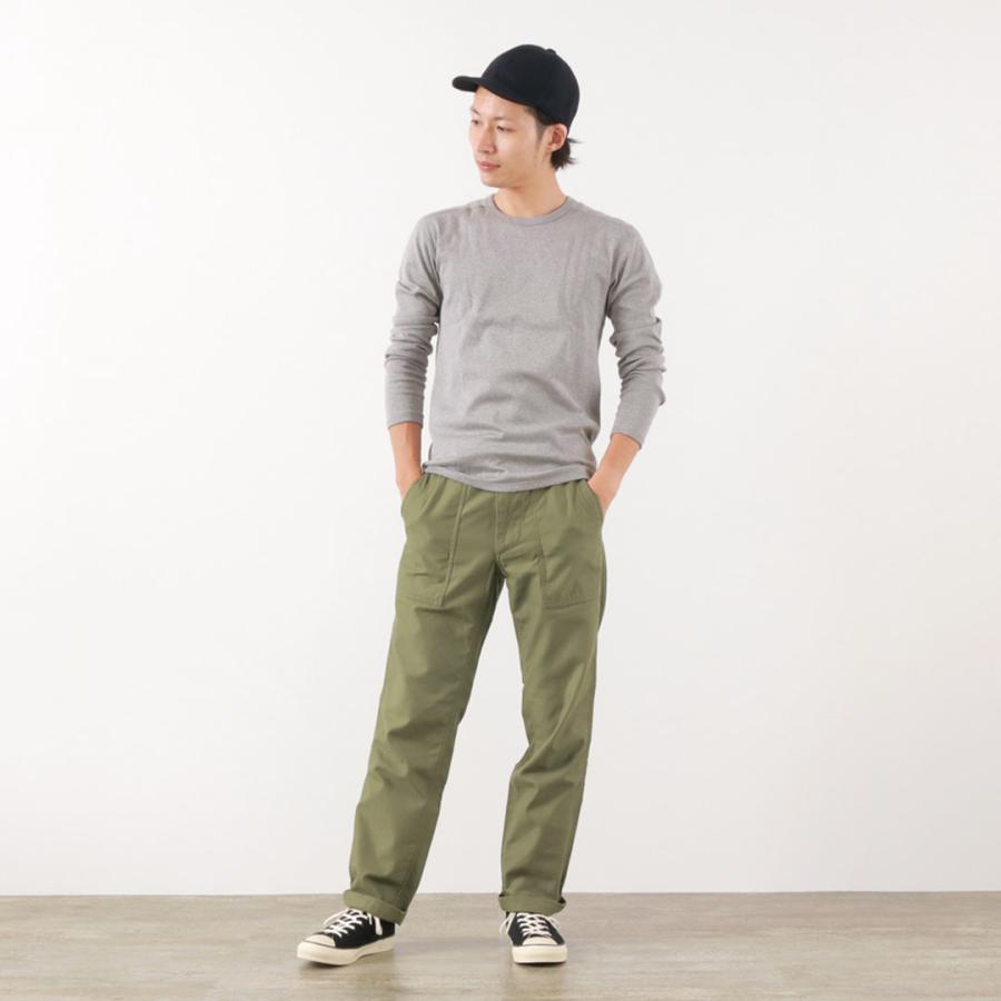 RE MADE IN TOKYO JAPAN（アールイー） パーフェクトインナー ギザコットン クルー / カットソー Tシャツ ロンT | Re made in tokyo japan | 09