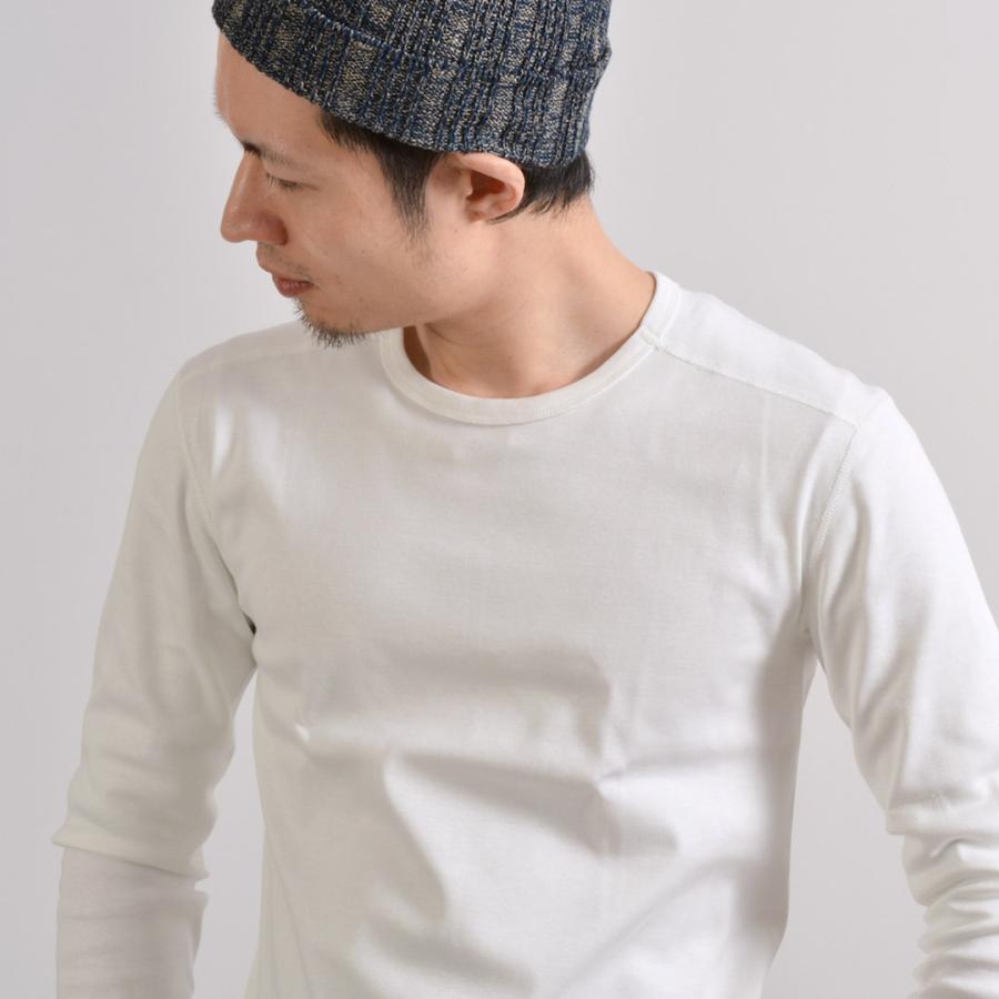 RE MADE IN TOKYO JAPAN（アールイー） パーフェクトインナー ギザコットン クルー / カットソー Tシャツ ロンT | Re made in tokyo japan | 13
