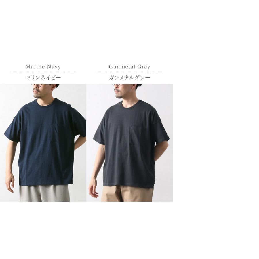 GOHEMP（ゴーヘンプ） ワイド ポケットTシャツ / 半袖 メンズ 無地 ヘンプ オーガニックコットン 吸湿 速乾 | GOHEMP | 10