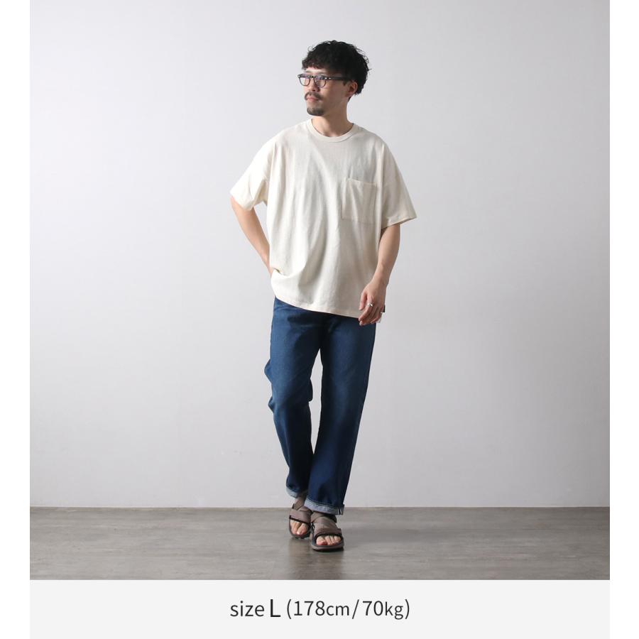 GOHEMP（ゴーヘンプ） ワイド ポケットTシャツ / 半袖 メンズ 無地 ヘンプ オーガニックコットン 吸湿 速乾 | GOHEMP | 12