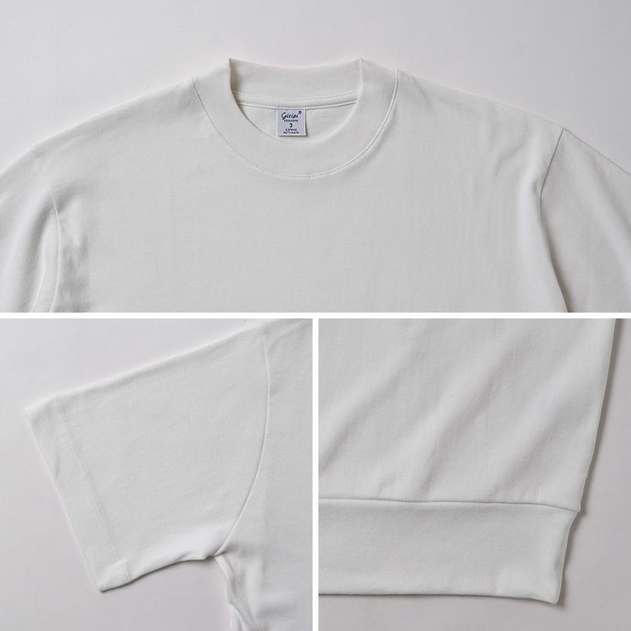 GICIPI（ジチピ） トーンノ フライス リラックスフィット クルーネック Tシャツ イタリア製 / メンズ 半袖 | gicipi | 15