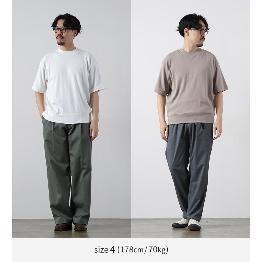 GICIPI（ジチピ） トーンノ フライス リラックスフィット クルーネック Tシャツ イタリア製 / メンズ 半袖 | gicipi | 07