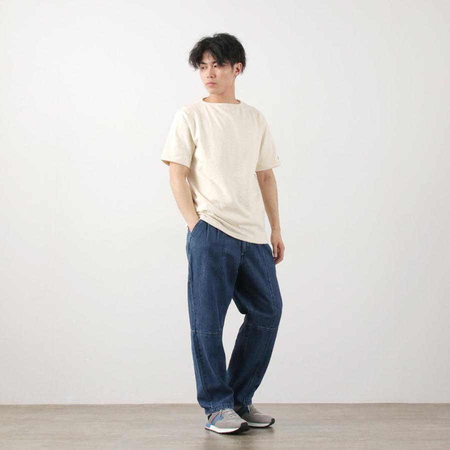 TIEASY（ティージー） HDCS ボートネック S/S バスク シャツ / メンズ 半袖 Tシャツ カットソー 無地 | TIEASY | 15