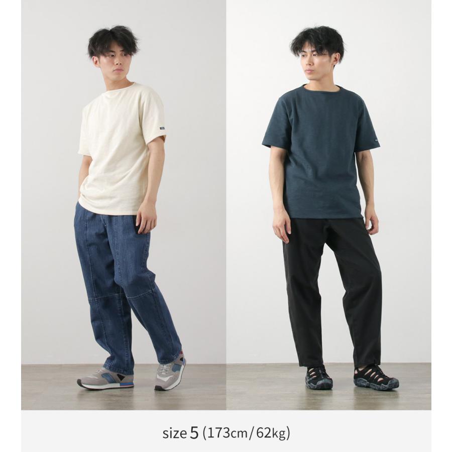 TIEASY（ティージー） HDCS ボートネック S/S バスク シャツ / メンズ