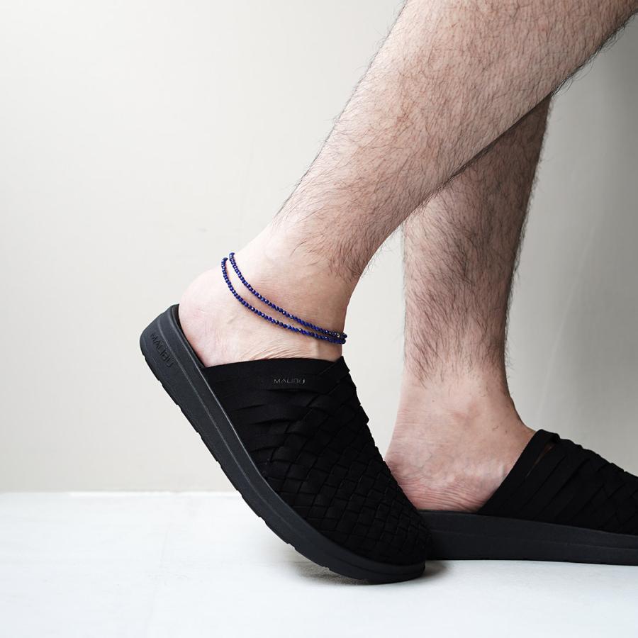 phaduA（パ・ドゥア） ラピスラズリ 3mm カットビーズ ネックレス / アンクレット 2way カレンシルバー メンズ レディース | ROCOCO | 11