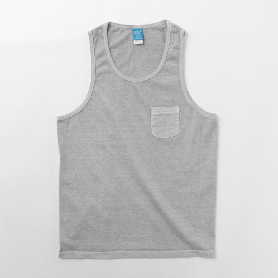 GOOD ON（グッドオン） ポケット タンクトップ / メンズ ピグメントダイ 日本製 GOST1104 | GOOD ON | 07