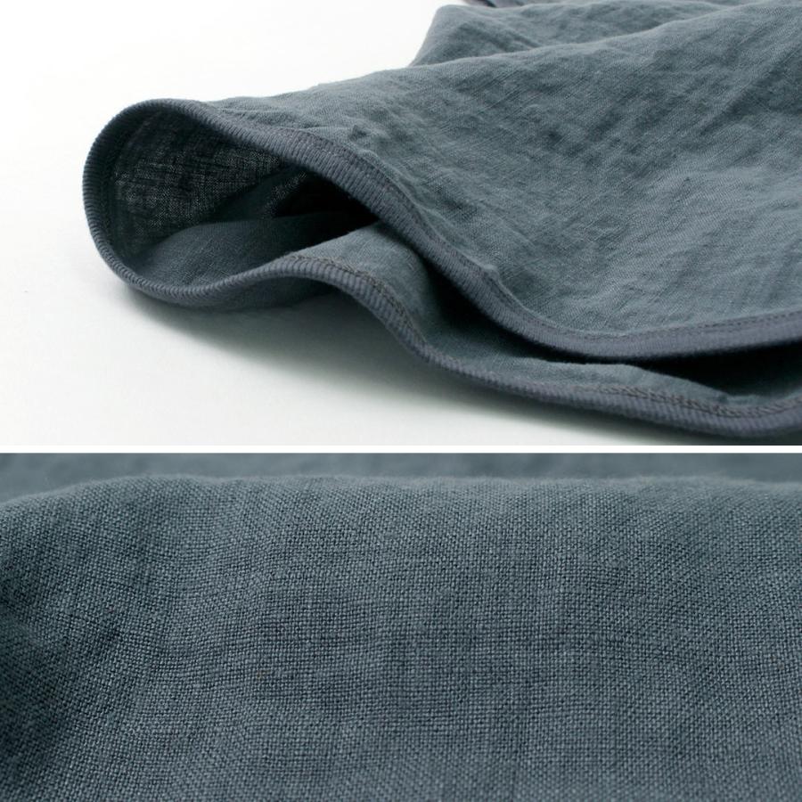 RE MADE IN TOKYO JAPAN（アールイー） フレンチリネンTシャツ / プルオーバー 半袖シャツ メンズ | Re made in tokyo japan | 09