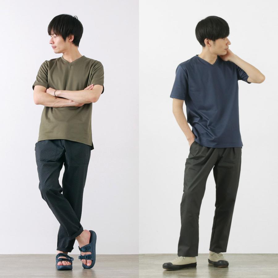 RE MADE IN TOKYO JAPAN（アールイー） 東京メイド ドレスTシャツ Vネック / 半袖 メンズ 無地 日本製 | Re made in tokyo japan | 10