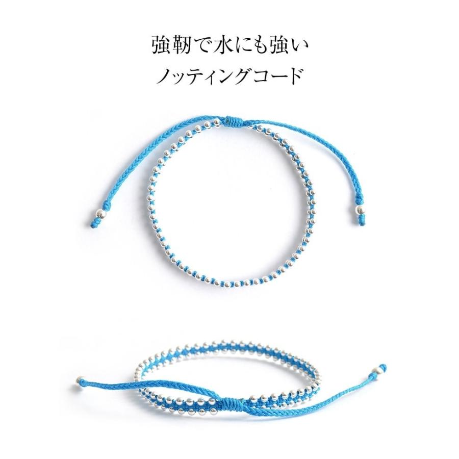 CHALISA T..（チャリッサ・ティー） シルバーボールビーズ デュオ ブレスレット / シルバー925 / レディース | ROCOCO | 09