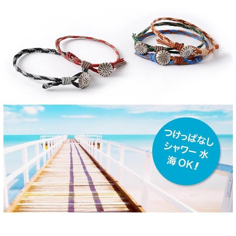 phaduA（パ・ドゥア） 2トーン ワックスコード コンチョ アンクレット / カレンシルバー / メンズ / レディース / ペア | ROCOCO | 13