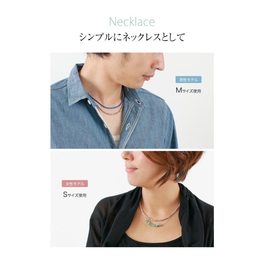 phaduA（パ・ドゥア） シェルビーズ ワックスコード 3way / ネックレス ブレス アンク / メンズ レディース | ROCOCO | 08