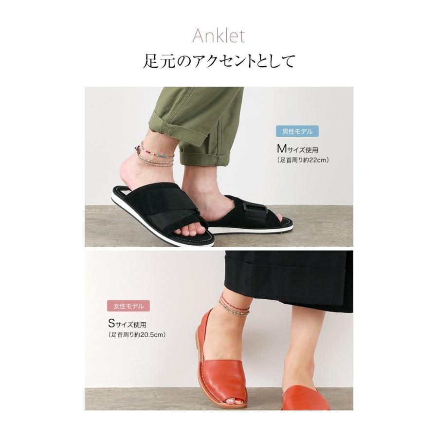 phaduA（パ・ドゥア） シェルビーズ ワックスコード 3way / ネックレス ブレス アンク / メンズ レディース | ROCOCO | 09