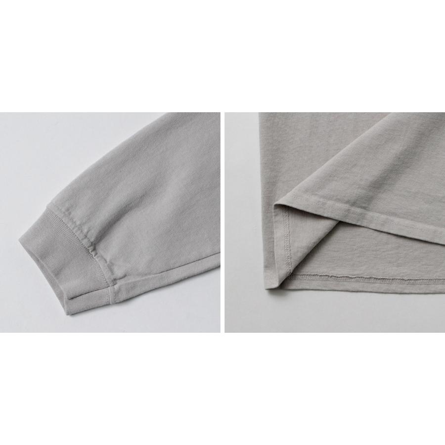 GOODWEAR（グッドウェア） クルーネック ポケット Tシャツ 長袖 / メンズ レディース ロンT 無地 ヘビーオンス 厚手 | Goodwear | 24