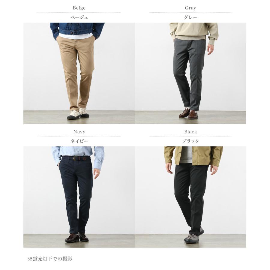 Blue refabric（ブルーリファブリック） オフィサー テーパードトラウザー 日本製 / メンズ チノパン ストレッチ | JAPAN BLUE JEANS | 05