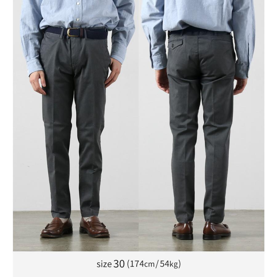 Blue refabric（ブルーリファブリック） オフィサー テーパードトラウザー 日本製 / メンズ チノパン ストレッチ | JAPAN BLUE JEANS | 10