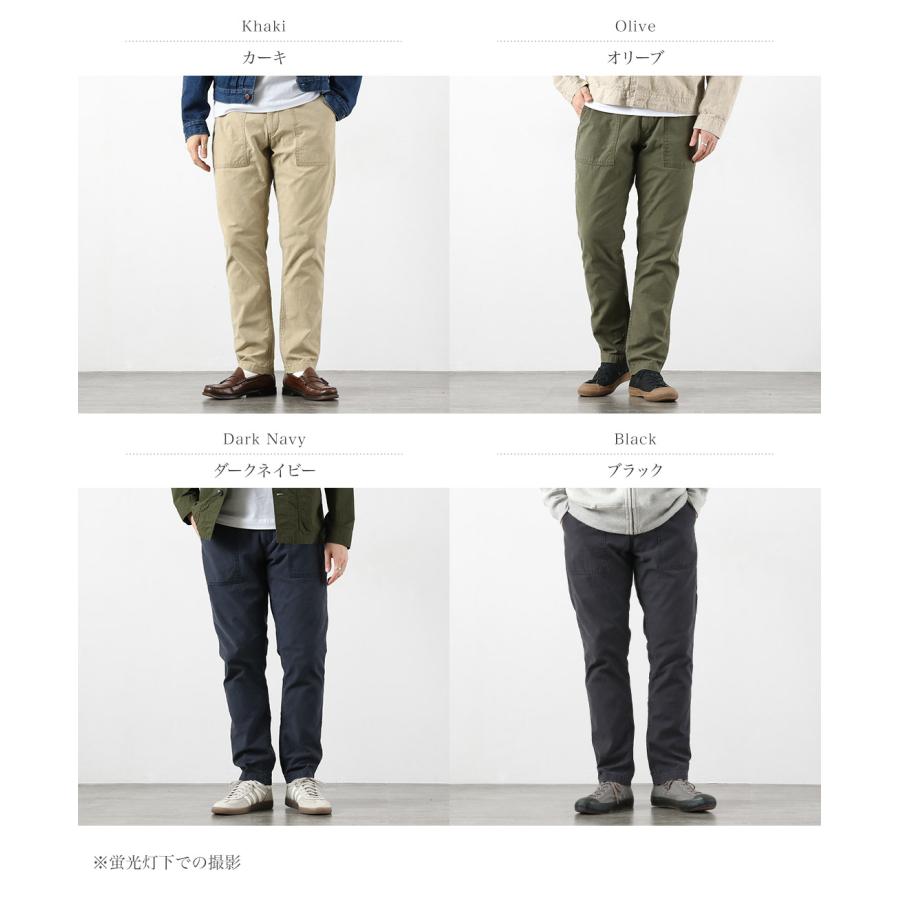 Blue refabric（ブルーリファブリック） ベイカー テーパードパンツ 硫化染めバックサテン 日本製 / メンズ ベーカーパンツ | JAPAN BLUE JEANS | 05