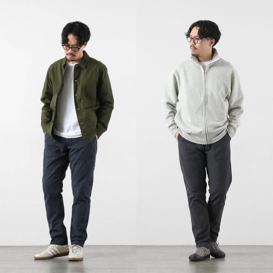 Blue refabric（ブルーリファブリック） ベイカー テーパードパンツ 硫化染めバックサテン 日本製 / メンズ ベーカーパンツ | JAPAN BLUE JEANS | 08