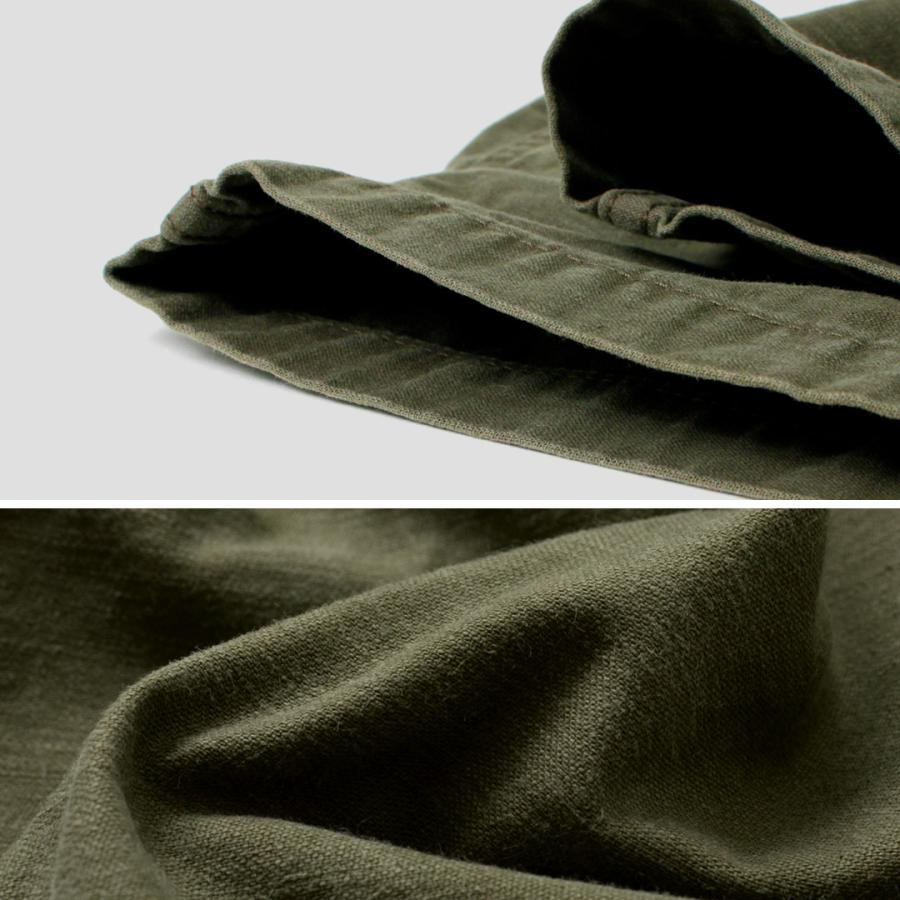 Blue refabric（ブルーリファブリック） ベイカー テーパードパンツ 硫化染めバックサテン 日本製 / メンズ ベーカーパンツ | JAPAN BLUE JEANS | 10