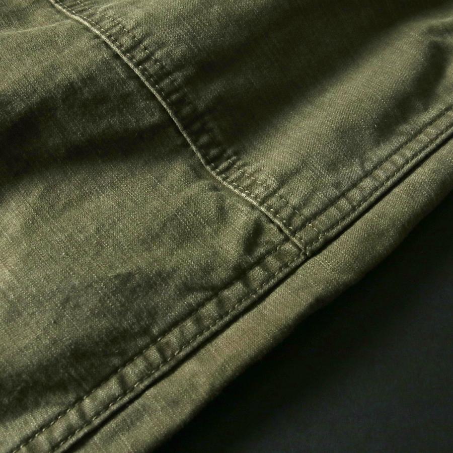 Blue refabric（ブルーリファブリック） ベイカー テーパードパンツ 硫化染めバックサテン 日本製 / メンズ ベーカーパンツ | JAPAN BLUE JEANS | 11