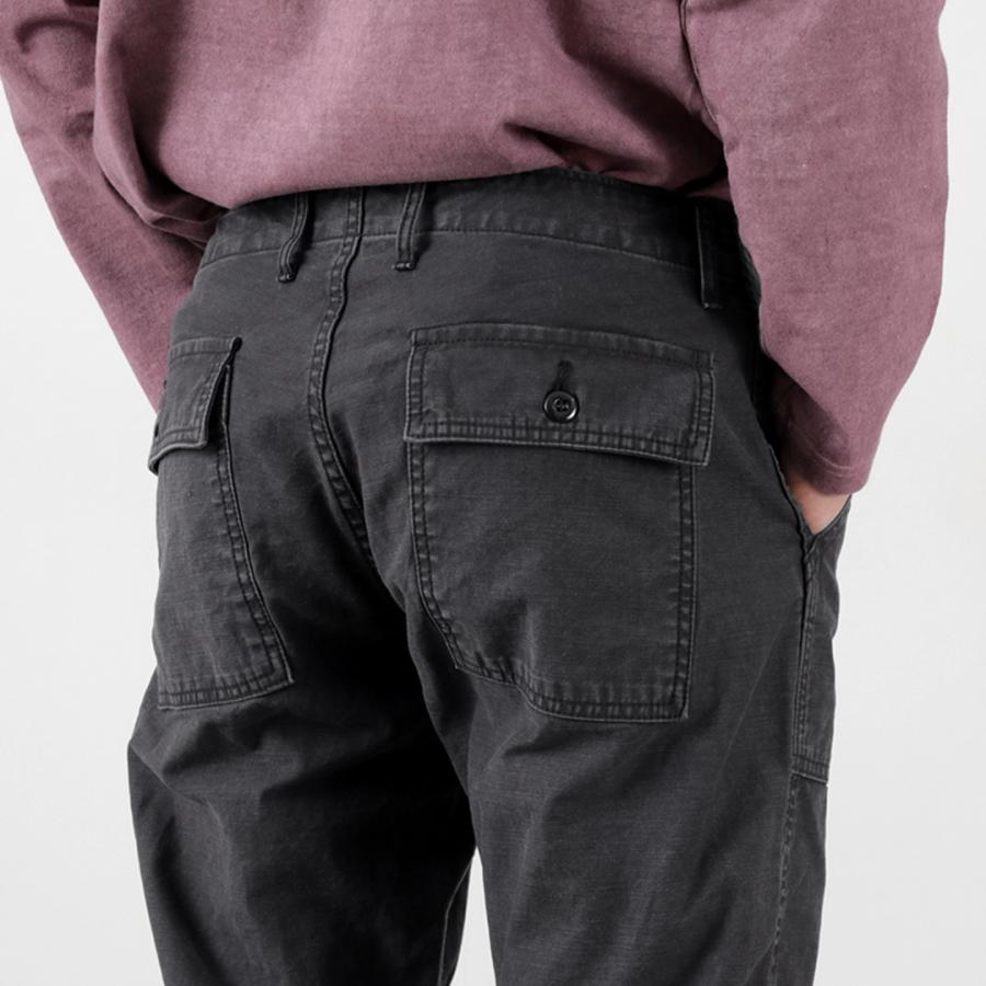 Blue refabric（ブルーリファブリック） ベイカー テーパードパンツ 硫化染めバックサテン 日本製 / メンズ ベーカーパンツ | JAPAN BLUE JEANS | 13