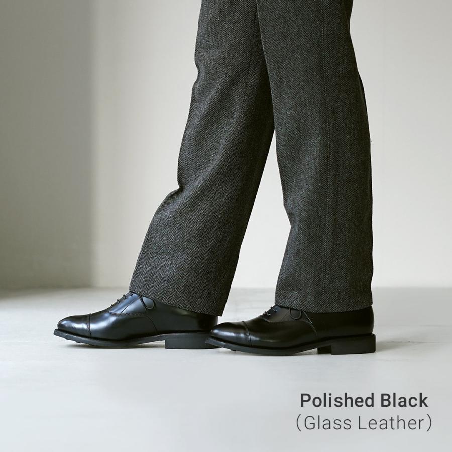 SANDERS（サンダース） 1846B 別注 キャップトゥ オックスフォード レザーシューズ / ドレスシューズ 内羽根 イギリス製 本革 | SANDERS | 13