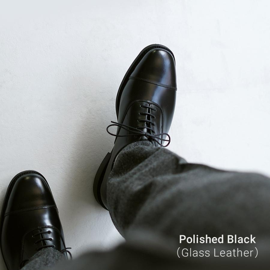 SANDERS（サンダース） 1846B 別注 キャップトゥ オックスフォード レザーシューズ / ドレスシューズ 内羽根 イギリス製 本革 | SANDERS | 14