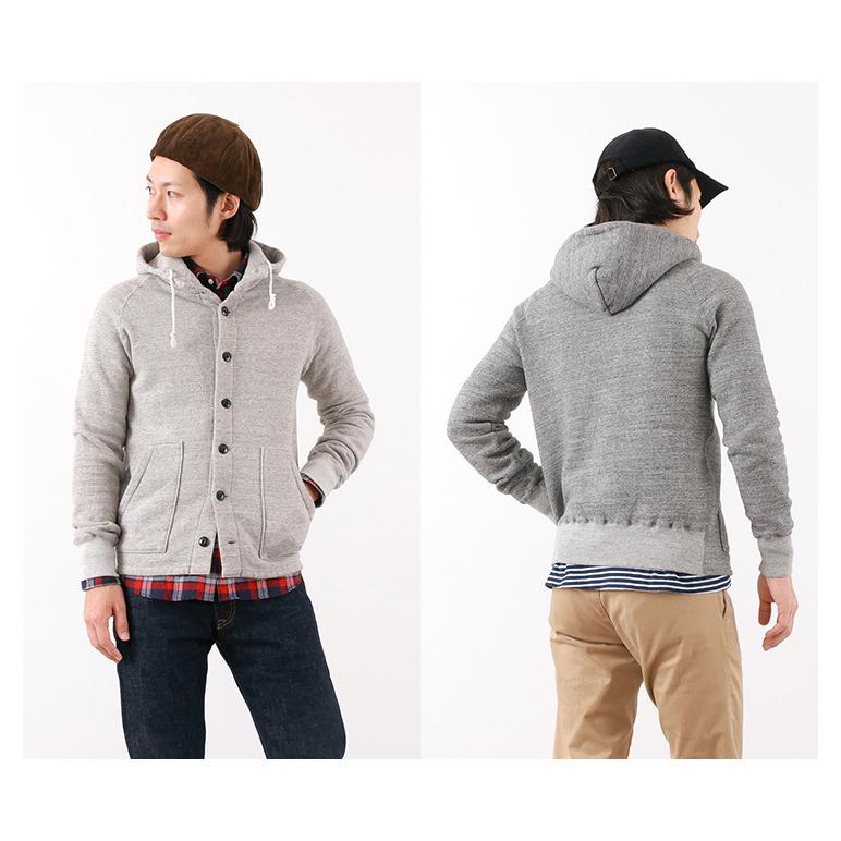 KEPANI（ケパニ） ホノルル / ラフィー裏起毛 フーデッド スウェット カーディガン / ボタンパーカー / メンズ | Kepani | 09