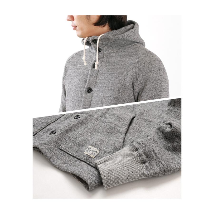 KEPANI（ケパニ） ホノルル / ラフィー裏起毛 フーデッド スウェット カーディガン / ボタンパーカー / メンズ | Kepani | 10