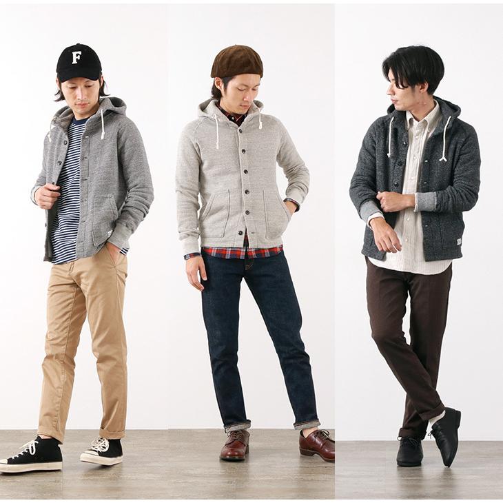 KEPANI（ケパニ） ホノルル / ラフィー裏起毛 フーデッド スウェット カーディガン / ボタンパーカー / メンズ | Kepani | 12