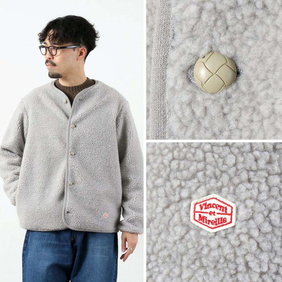 VINCENT ET MIREILLE（ヴァンソン エ ミレイユ） ボア カーディガン / メンズ アウター BOA CARDIGAN | VINCENT ET MIREILLE | 11