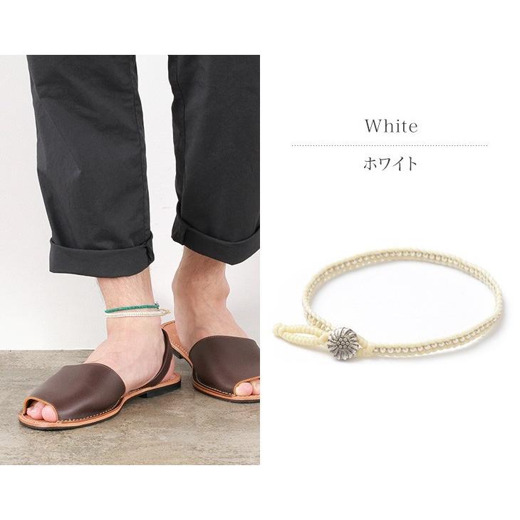 phaduA（パ・ドゥア） ワックスコード シルバー 一連 コンチョ アンクレット / メンズ / レディース / ペア可 / アクセサリー | ROCOCO | 10