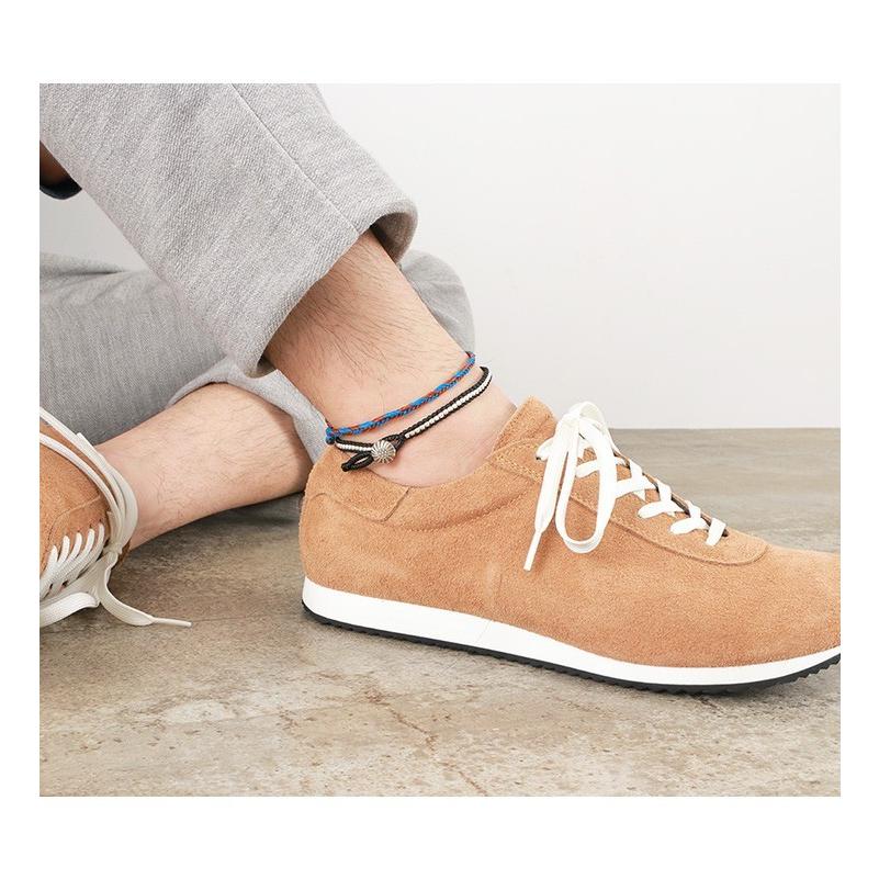 phaduA（パ・ドゥア） ワックスコード シルバー 一連 コンチョ アンクレット / メンズ / レディース / ペア可 / アクセサリー | ROCOCO | 12