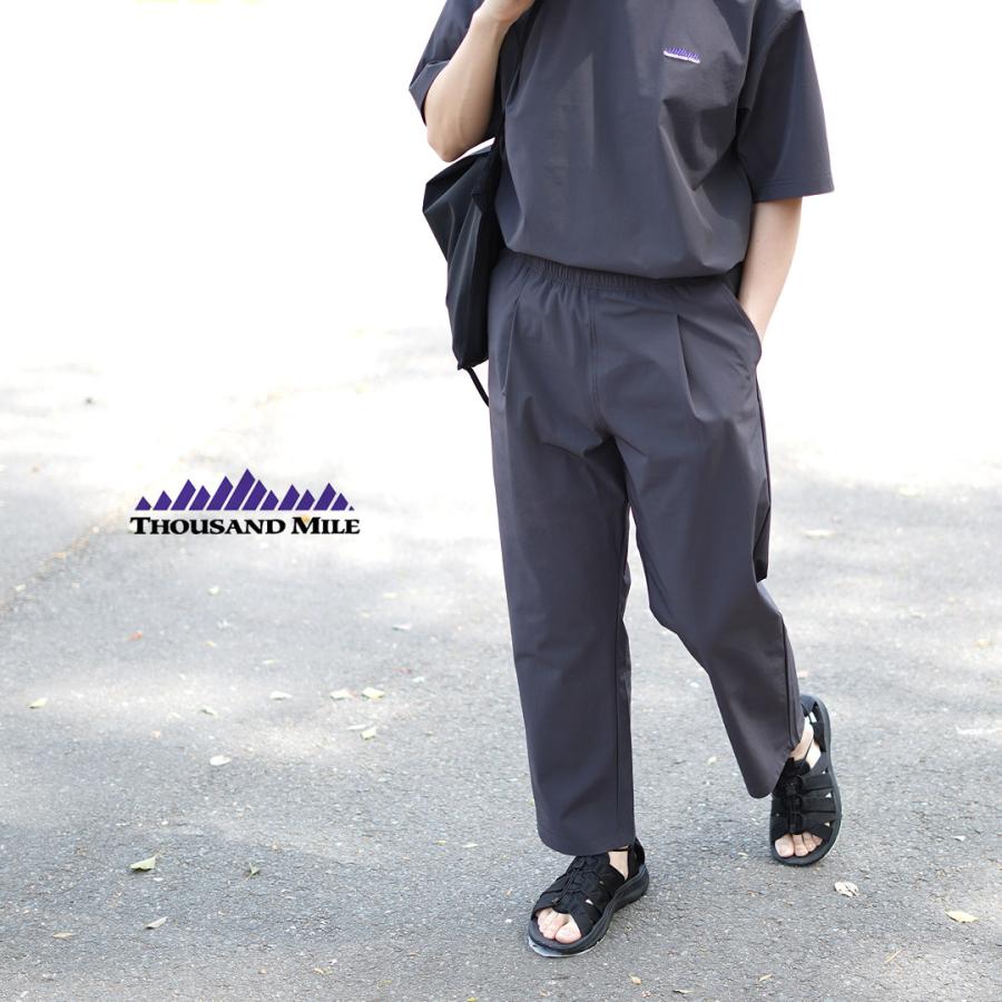 THOUSAND MILE（サウザンドマイル） ショートスリーブTシャツ＆ロングパンツ＆バッグ セット 2025年モデル / メンズ | THOUSAND MILE | 07