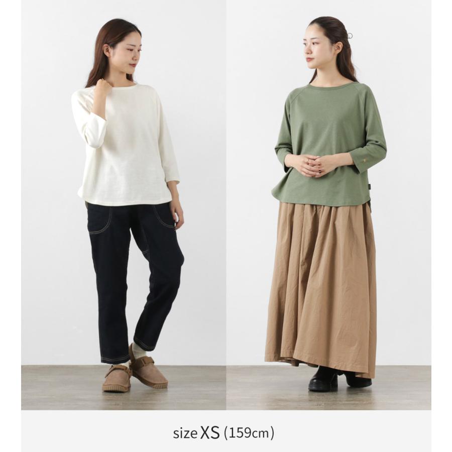 GOHEMP（ゴーヘンプ） ワイド ベースボール Tシャツ 7分袖 メンズ レディース トップス デイリーウェア | GOHEMP | 09