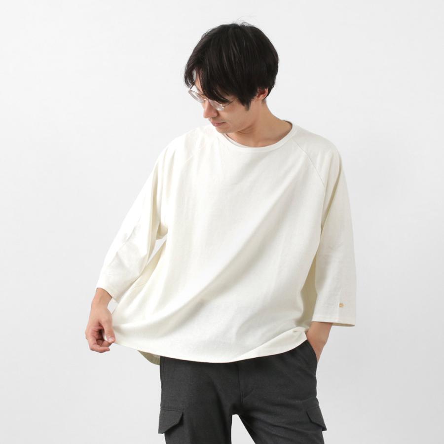 GOHEMP GOHEMP(ゴーヘンプ) ワイド ベースボール Tシャツ 7分 GOHEMP GOHEMP(ゴーヘンプ) ワイド ベースボール Tシャツ 7分