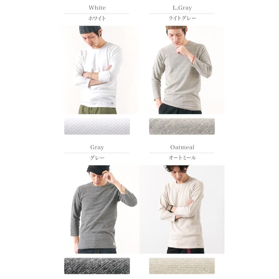 KEPANI（ケパニ） ラフィー スパン フライス 7分袖 Tシャツ / コットン / 無地 / ストレッチ / ストレッチ / メンズ / 日本製 | Kepani | 05