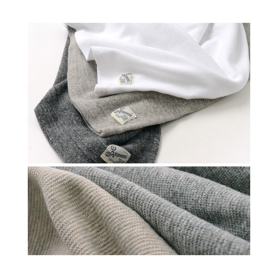 KEPANI（ケパニ） ラフィー スパン フライス 7分袖 Tシャツ / コットン / 無地 / ストレッチ / ストレッチ / メンズ / 日本製 | Kepani | 08
