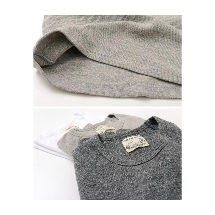 KEPANI（ケパニ） ラフィー スパン フライス 7分袖 Tシャツ / コットン / 無地 / ストレッチ / ストレッチ / メンズ / 日本製 | Kepani | 11